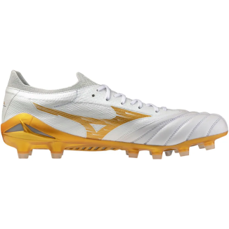 A Tutto Campo - MIZUNO MORELIA NEO IV BETA ELITE P1GA264250 White / MP Gold / Cool Gray 3C