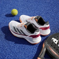 A Tutto Campo - ADIDAS CRAZYQUICK LS PADEL M Cloud White/Core Black/Lucid Orange