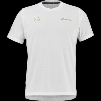A Tutto Campo - BABOLAT CREW NECK TEE Lebron Uomo Bianco Verde