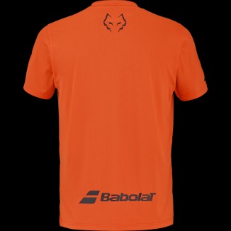 BABOLAT CREW NECK TEE Lebron Uomo Orange