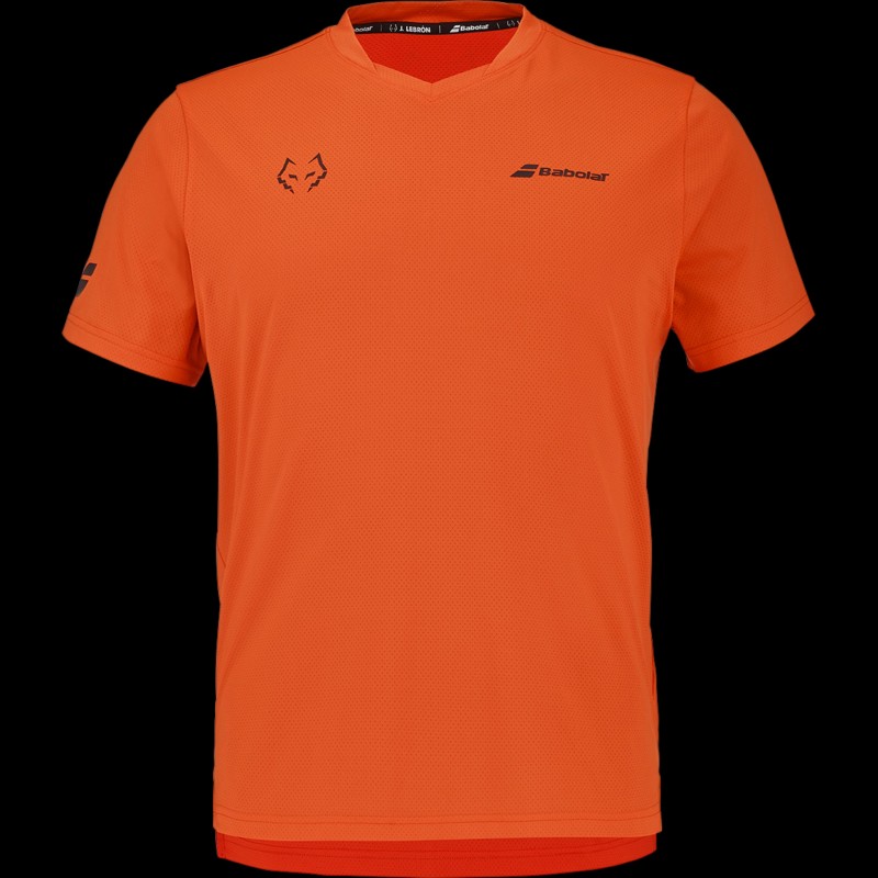 BABOLAT CREW NECK TEE Lebron Uomo Orange