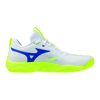 MIZUNO WAVE MOMENTUM ELITE MID White/Lightning Yellow/Dazzlin