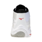 MIZUNO WAVE LIGHTNING ELITE MID White/Black/Fiery Red MIZUNO WAVE LIGHTNING ELITE MID White/Black/Fiery Red