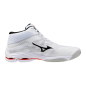 MIZUNO WAVE LIGHTNING PRO MID White/Black/Fiery Red MIZUNO WAVE LIGHTNING PRO MID White/Black/Fiery Red