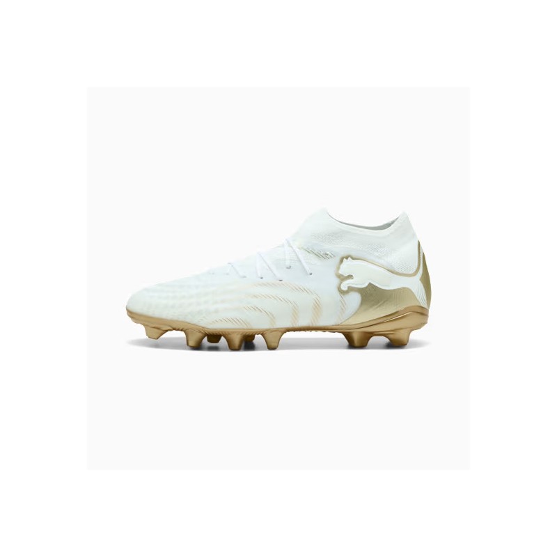 PUMA FUTURE 9 PRO FG/AG White/Metallic Gold/Black PUMA FUTURE 9 PRO FG/AG White/Metallic Gold/Black