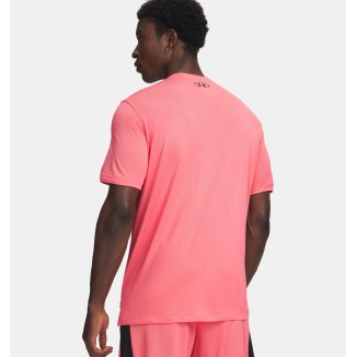 UNDER ARMOUR TECH Vent VHS Jacquard Bittersweet Pink / Black