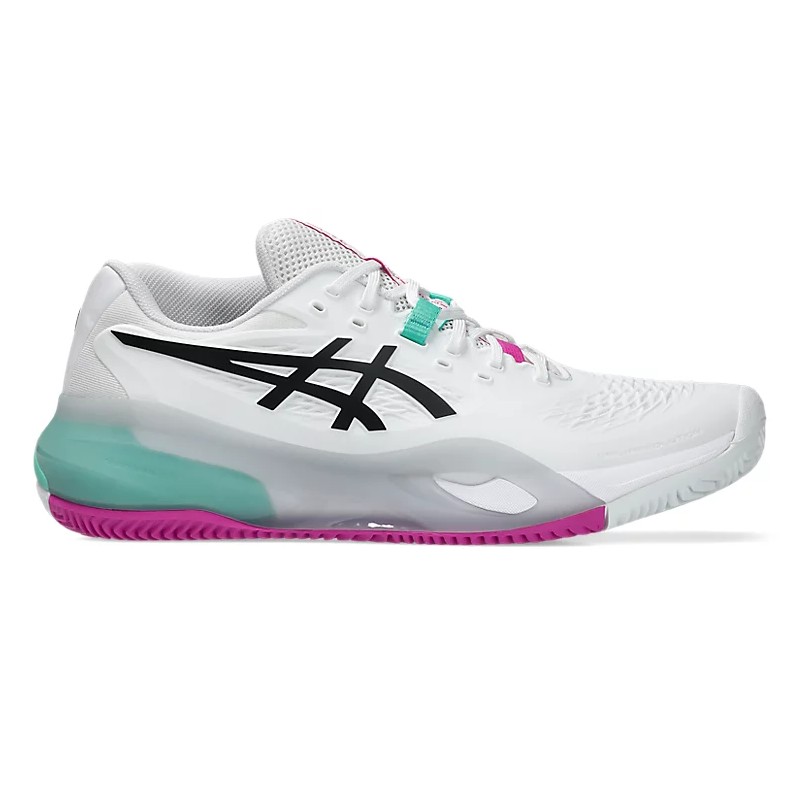 ASICS GEL-RESOLUTION X CLAY White/Aurora Green