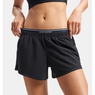 A Tutto Campo - UNDER ARMOUR VANISH WOVEN 5in SHORTS Ultimate Black / Mod Gray